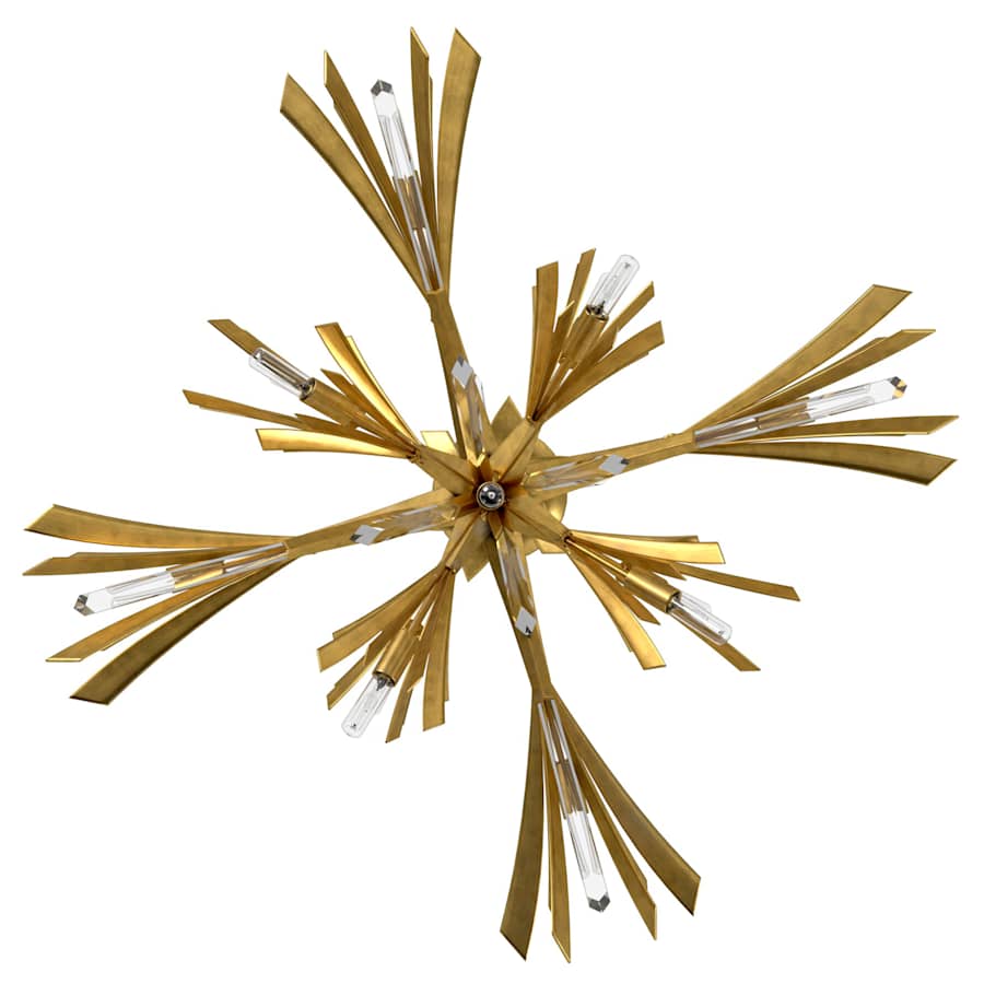 Fredrick Ramond Vida 13 Light 36" Wide Abstract Chandelier