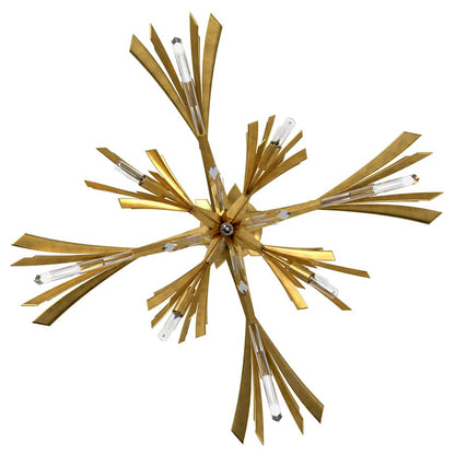 Fredrick Ramond Vida 13 Light 36" Wide Abstract Chandelier