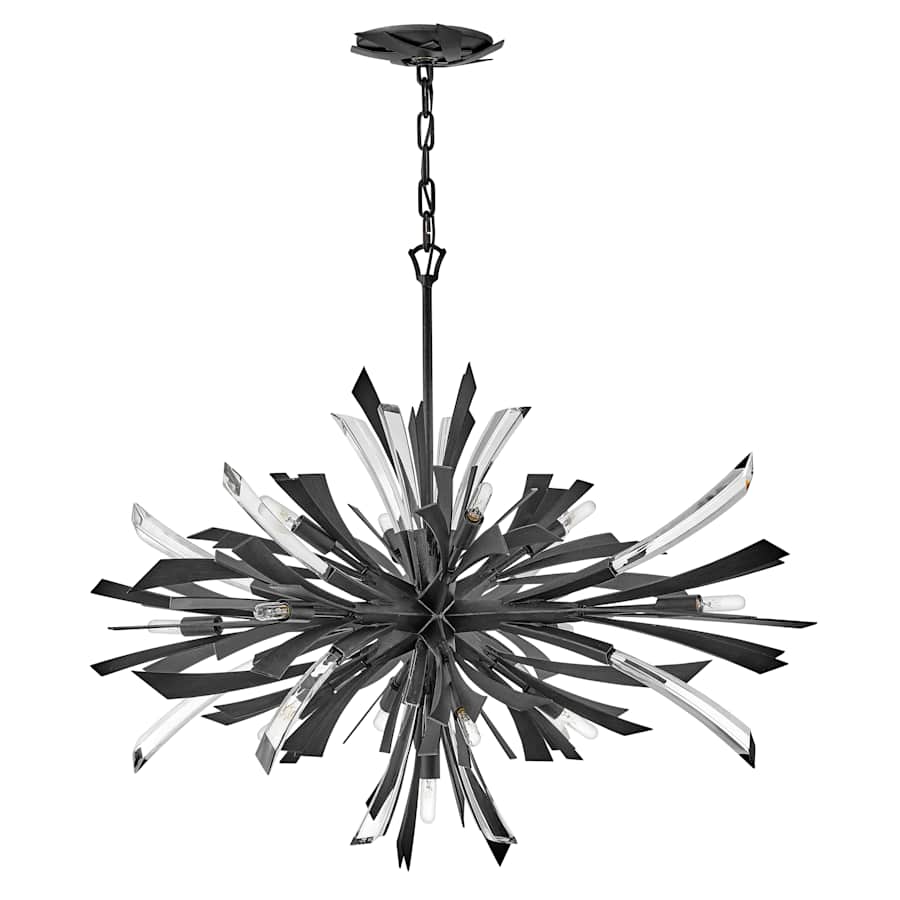 Fredrick Ramond Vida 13 Light 36" Wide Abstract Chandelier