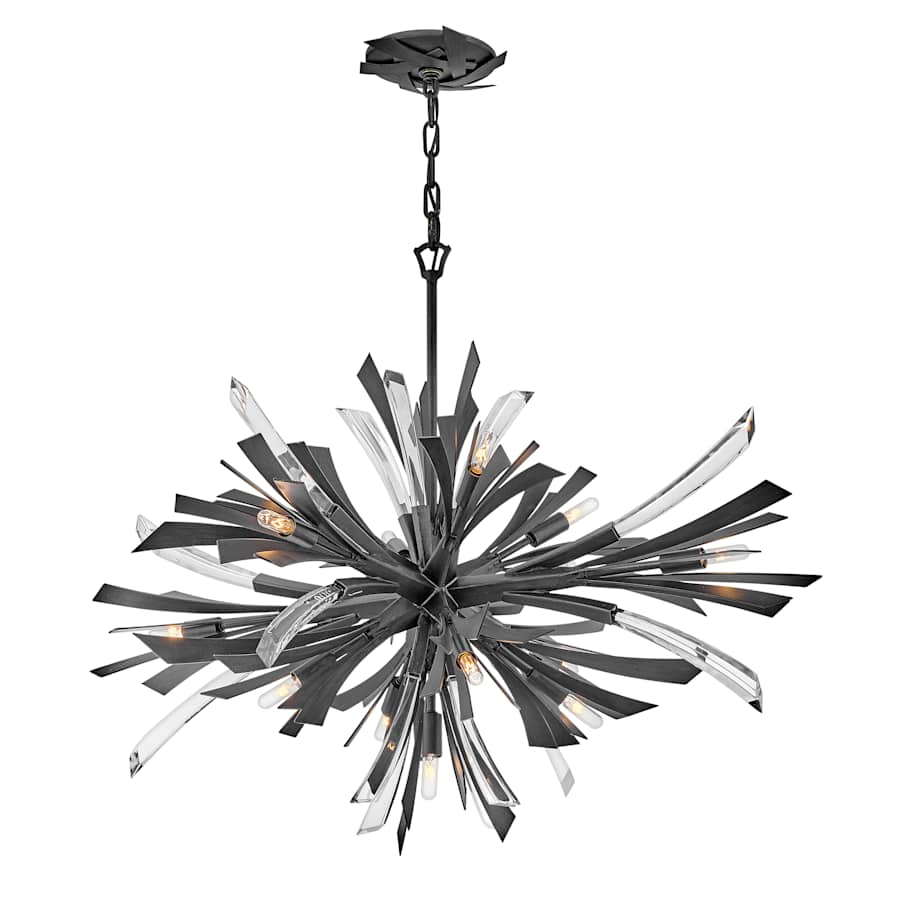 Fredrick Ramond Vida 13 Light 36" Wide Abstract Chandelier
