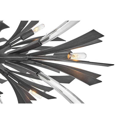 Fredrick Ramond Vida 13 Light 36" Wide Abstract Chandelier