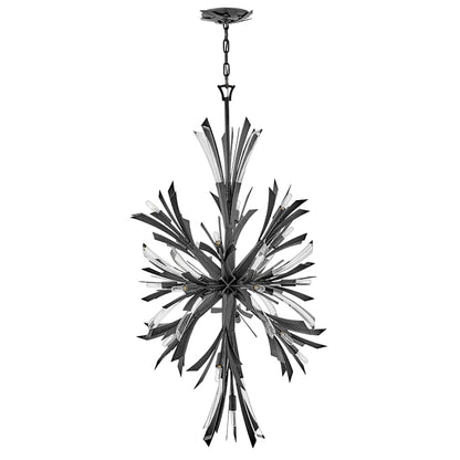 Fredrick Ramond Vida 19 Light 24" Wide Crystal Abstract Chandelier