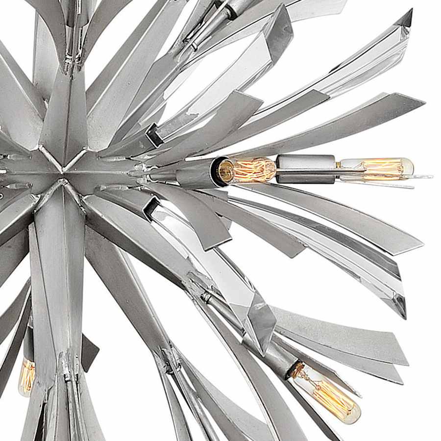 Fredrick Ramond Vida 19 Light 24" Wide Crystal Abstract Chandelier