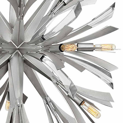Fredrick Ramond Vida 19 Light 24" Wide Crystal Abstract Chandelier