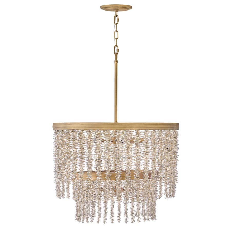 Fredrick Ramond Rubina 10 Light 26" Wide Crystal Waterfall Chandelier