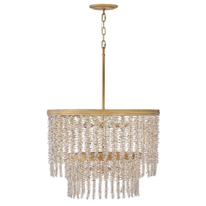 Fredrick Ramond Rubina 10 Light 26" Wide Crystal Waterfall Chandelier
