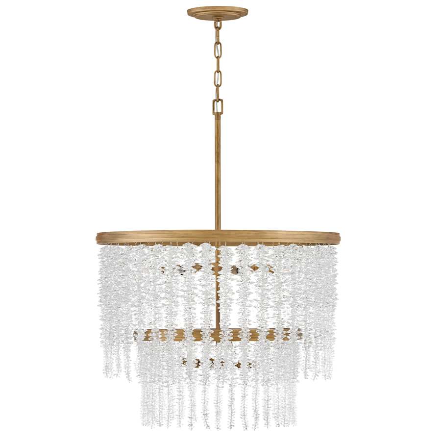 Fredrick Ramond Rubina 10 Light 26" Wide Crystal Waterfall Chandelier