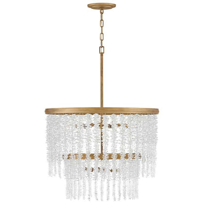 Fredrick Ramond Rubina 10 Light 26" Wide Crystal Waterfall Chandelier