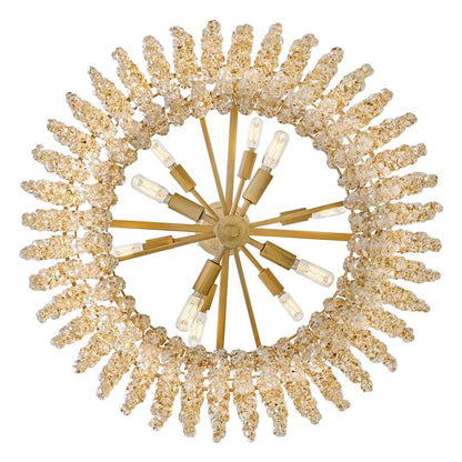 Fredrick Ramond Rubina 10 Light 26" Wide Crystal Waterfall Chandelier
