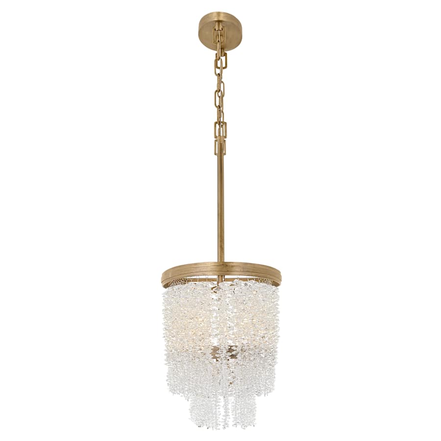Fredrick Ramond Rubina 6 Light 48" Wide Crystal Linear Chandelier