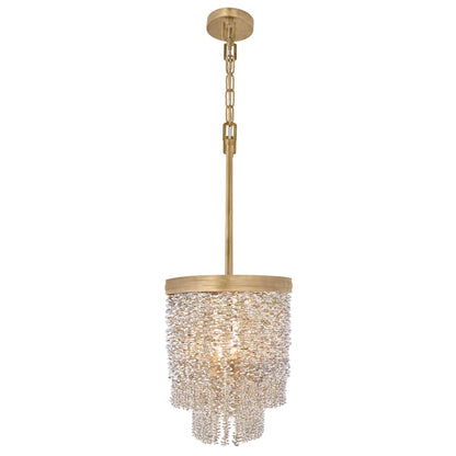 Fredrick Ramond Rubina 6 Light 48" Wide Crystal Linear Chandelier