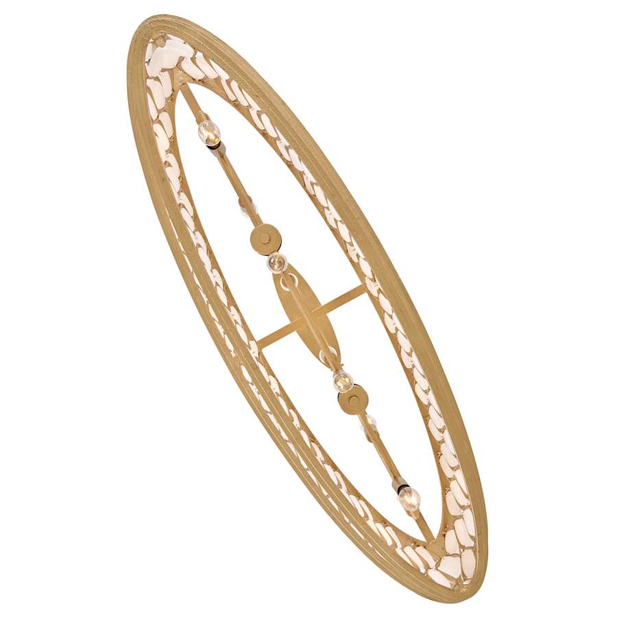 Fredrick Ramond Estie 10 Light 48" Wide Linear Chandelier
