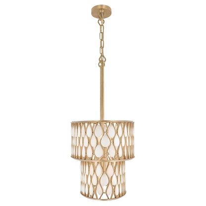 Fredrick Ramond Estie 10 Light 48" Wide Linear Chandelier