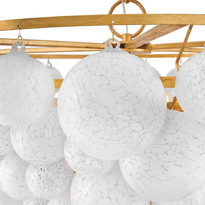 Fredrick Ramond Marabel 10 Light 48" Wide Ring Chandelier