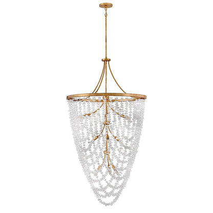 Fredrick Ramond Myra 12 Light 35" Wide Ring Chandelier