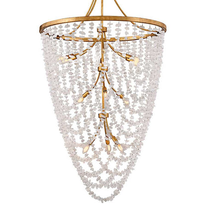 Fredrick Ramond Myra 12 Light 35" Wide Ring Chandelier