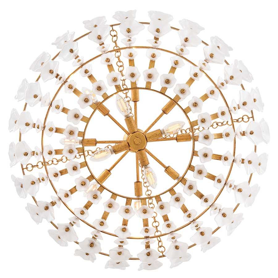 Fredrick Ramond Azalea 12 Light 36" Wide Chandelier