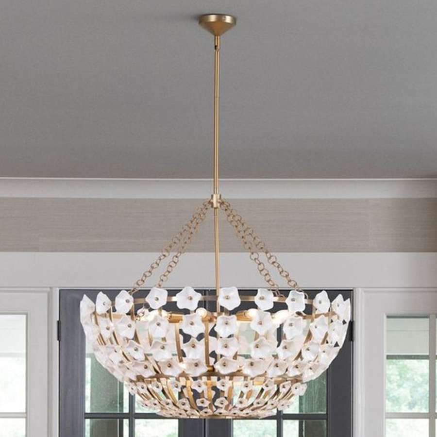Fredrick Ramond Azalea 12 Light 36" Wide Chandelier