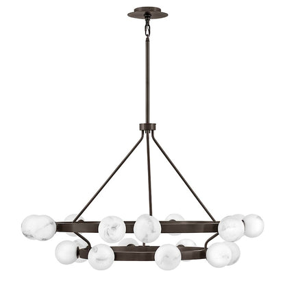 Fredrick Ramond Selene 18 Light 48" Wide Ring Chandelier