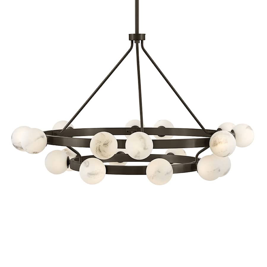 Fredrick Ramond Selene 18 Light 48" Wide Ring Chandelier