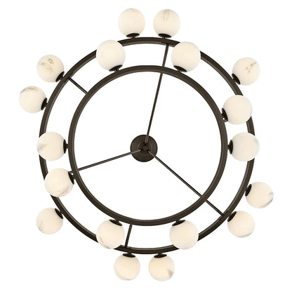 Fredrick Ramond Selene 18 Light 48" Wide Ring Chandelier
