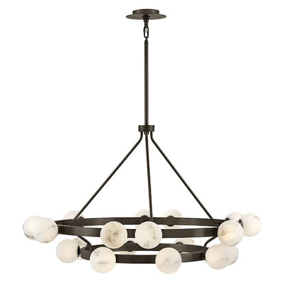 Fredrick Ramond Selene 18 Light 48" Wide Ring Chandelier