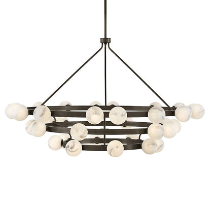 Fredrick Ramond Selene 36 Light 60" Wide Ring Chandelier