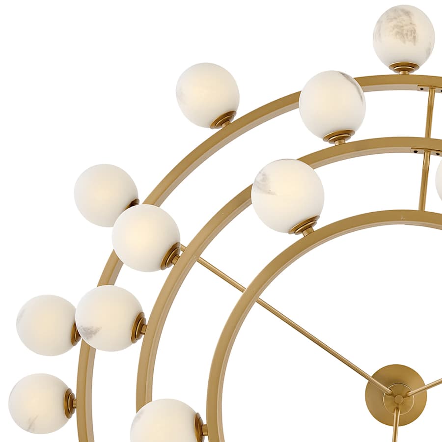 Fredrick Ramond Selene 36 Light 60" Wide Ring Chandelier