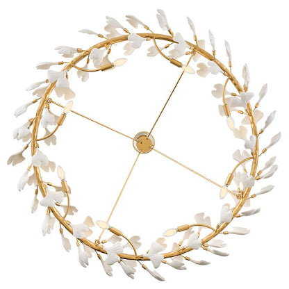 Fredrick Ramond Audra 8 Light 48" Wide Ring Chandelier