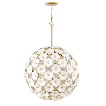 Fredrick Ramond Marianne 7 Light 28" Wide Globe Chandelier