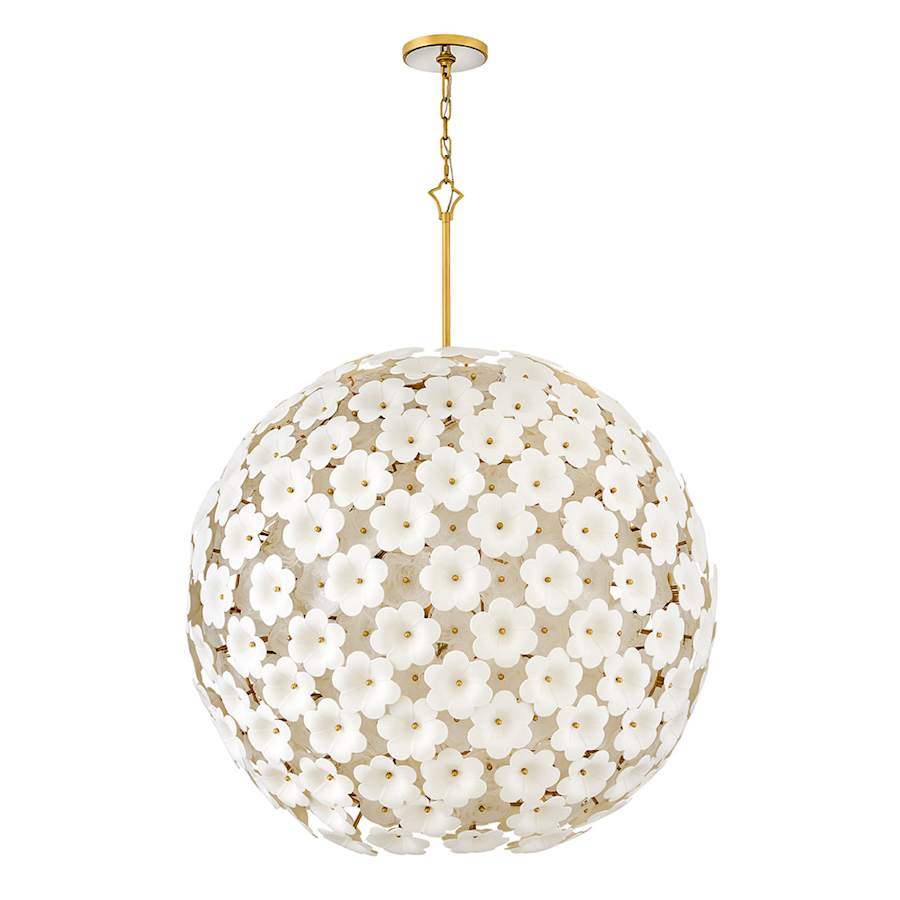 Fredrick Ramond Marianne 9 Light 38" Wide Globe Chandelier
