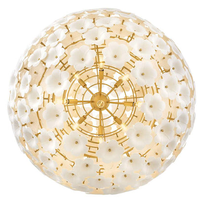 Fredrick Ramond Marianne 9 Light 38" Wide Globe Chandelier
