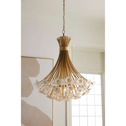 Fredrick Ramond Marianne 8 Light 38" Wide Chandelier