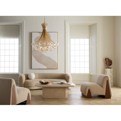Fredrick Ramond Marianne 8 Light 38" Wide Chandelier