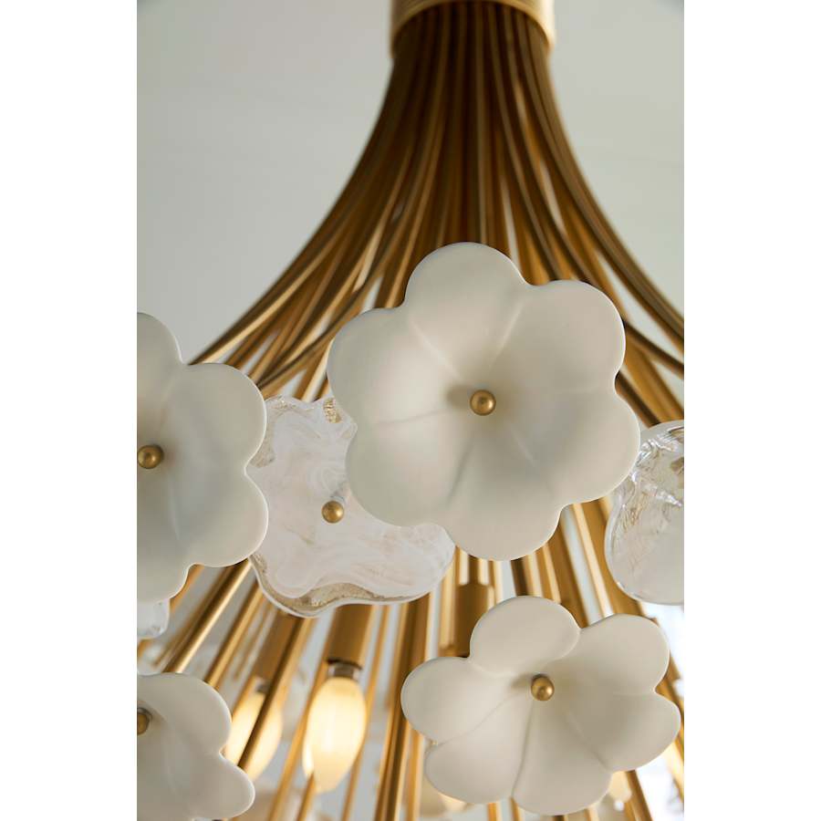 Fredrick Ramond Marianne 8 Light 38" Wide Chandelier