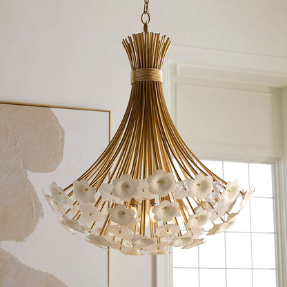 Fredrick Ramond Marianne 8 Light 38" Wide Chandelier