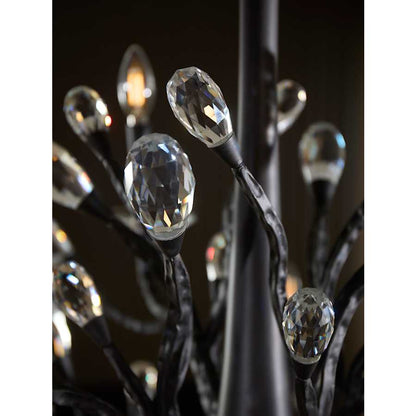 Fredrick Ramond Eve 12 Light 49" Wide LED Crystal Candle Style Chandelier