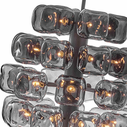 Fredrick Ramond Perriand 40 Light 24" Wide LED Abstract Chandelier
