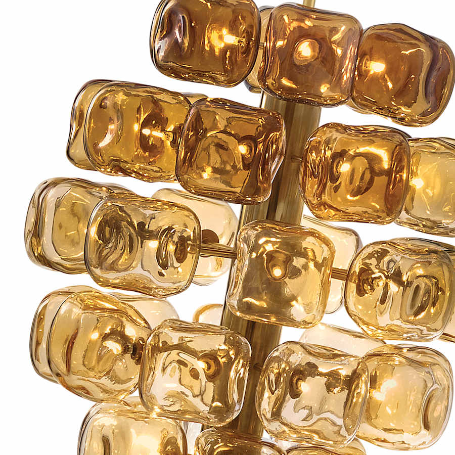 Fredrick Ramond Perriand 40 Light 24" Wide LED Abstract Chandelier