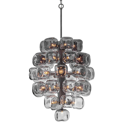 Fredrick Ramond Perriand 40 Light 24" Wide LED Abstract Chandelier
