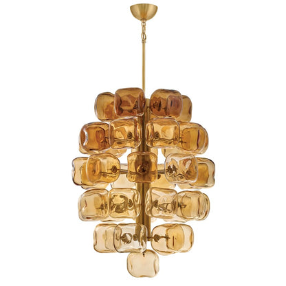 Fredrick Ramond Perriand 40 Light 30" Wide LED Abstract Chandelier