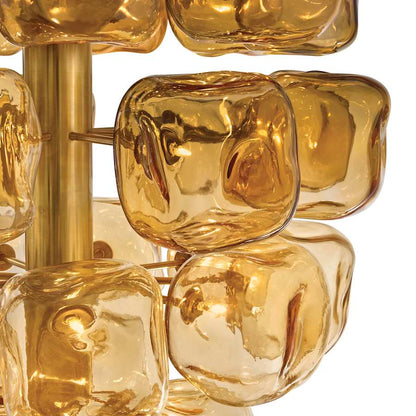 Fredrick Ramond Perriand 40 Light 30" Wide LED Abstract Chandelier
