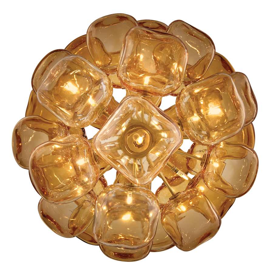 Fredrick Ramond Perriand 40 Light 30" Wide LED Abstract Chandelier