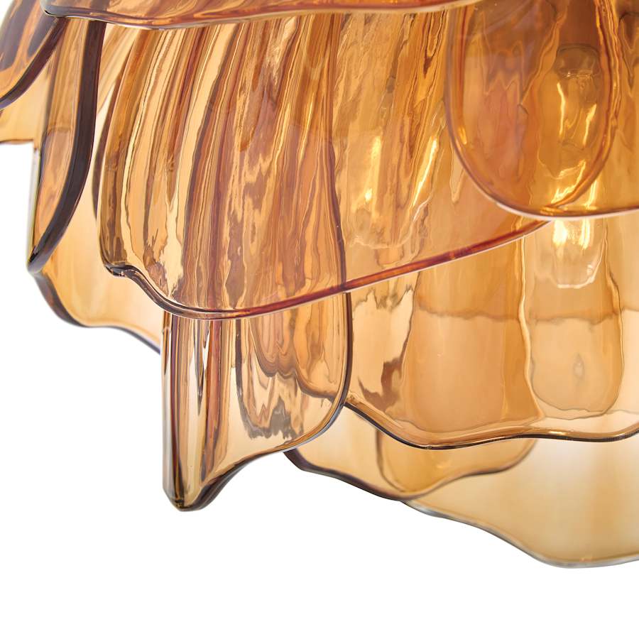 Fredrick Ramond Fantine 7 Light 22" Wide Abstract Chandelier