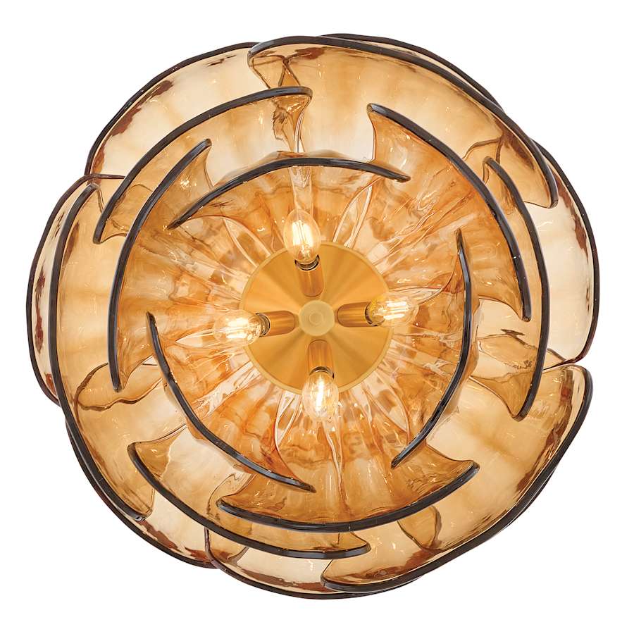 Fredrick Ramond Fantine 7 Light 22" Wide Abstract Chandelier
