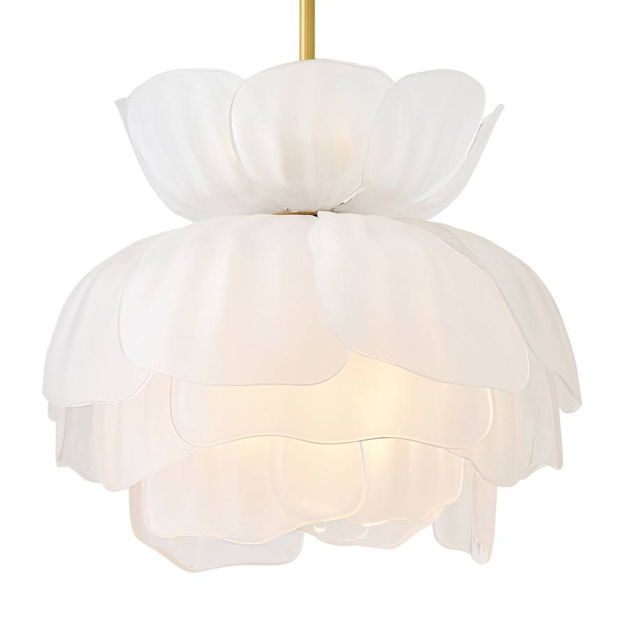 Fredrick Ramond Fantine 7 Light 22" Wide Abstract Chandelier