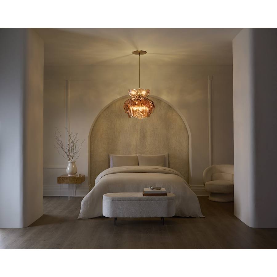 Fredrick Ramond Fantine 7 Light 22" Wide Abstract Chandelier