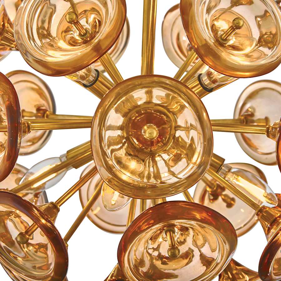 Fredrick Ramond Maya 8 Light 20" Wide Pendant