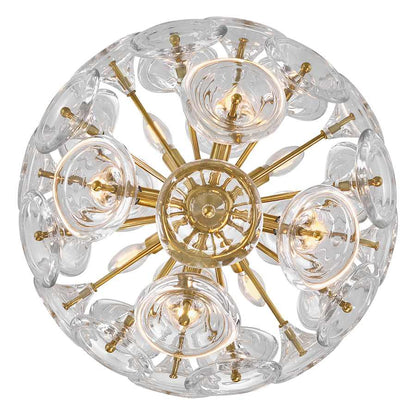 Fredrick Ramond Maya 8 Light 20" Wide Pendant