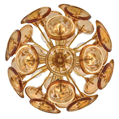 Fredrick Ramond Maya 8 Light 20" Wide Pendant